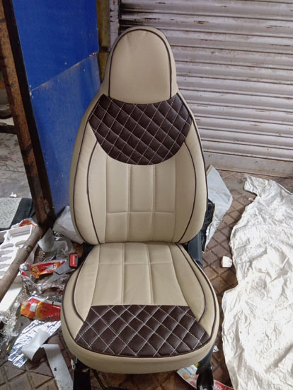 PU Leather Seat Cover for Hyundai Santro