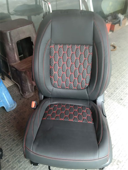 Trident Leather Seat Cover for Kia Seltos