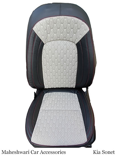 Trident Leather Seat Cover for Kia Sonet