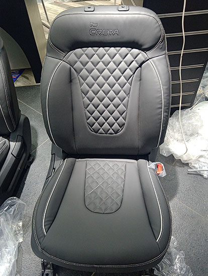 Trident Leather Seat Cover for Hyundai Creta New Model
