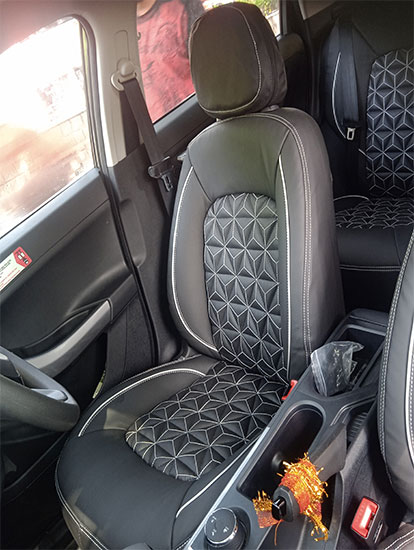 Trident Leather Seat Cover for Tata Nexon