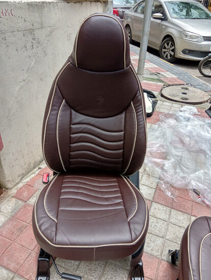 PU Leather Seat Cover for Hyundai Santro